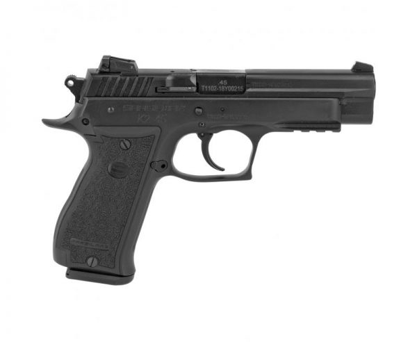 SAR K2 .45 ACP 4.7" Barrel 14-Rounds with 3-Dot Adjustable Sights