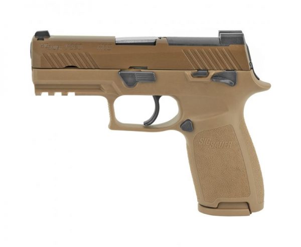 Sig Sauer P320 M18 Coyote Tan 9mm 3.9" Barrel 21-Rounds with Night Sights - Image 3