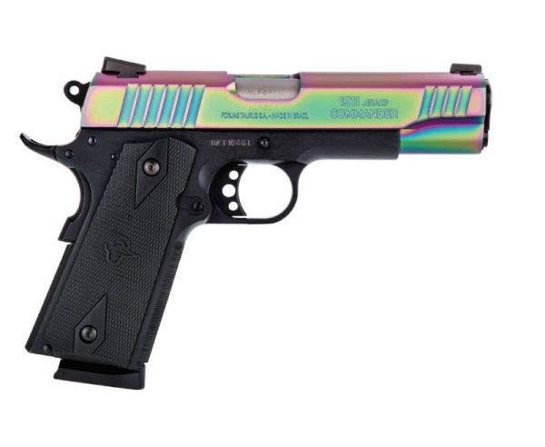 Taurus 1911 Commander Prizm .45 ACP 4.2" 8-Rounds Novak Drift Sights