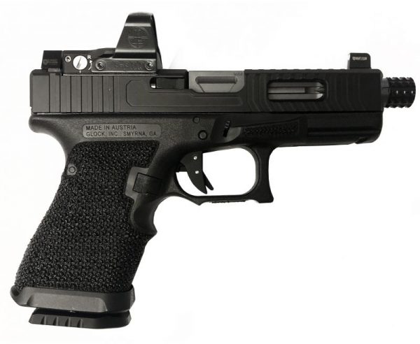 The Gun Co LVL-1 Custom Glock G19 Gen4 9mm 4.02-inch 15Rds - Holosun Reflex Red Dot