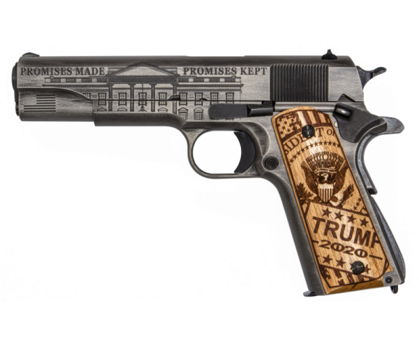 Auto-Ordnance Trump-3 2020 Special Edition 1911 Engraved .45 ACP 5" Barrel 7-Rounds - Image 2