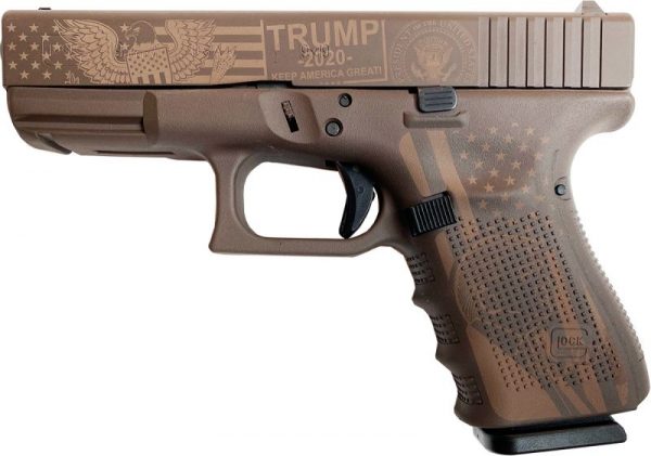 Glock 19 Gen4 9mm Patriot Brown 4.0-inch 15Rd Trump 2020 Exclusive USA Made - Image 3