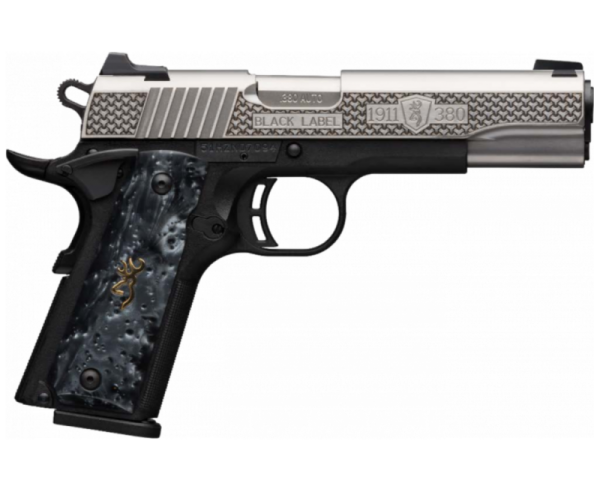 Browning Black Label High Grade 1911 .380ACP 3.62" Barrel 8 Rounds Pearl