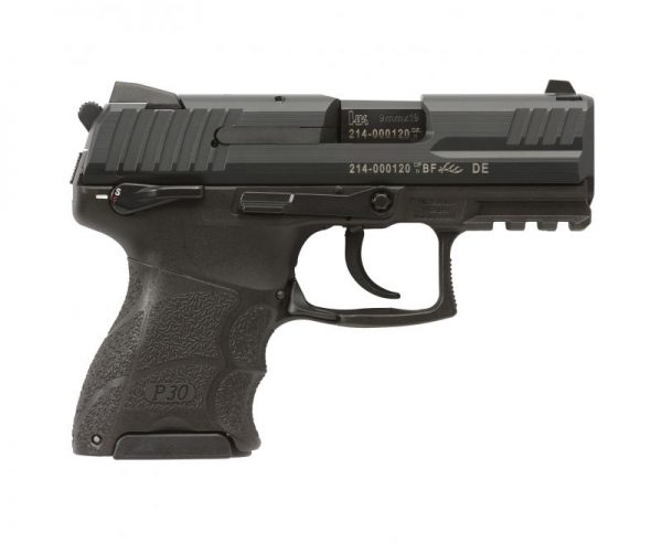 Heckler and Koch P30SK V3 9mm 3.27" Barrel 13-Rounds Rear Decocker