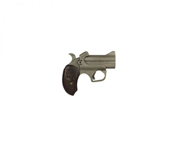 Inland Manufacturing Liberator Derringer .45 ACP 3.5 Inch Fixed Sights Walnut Grip Stainless