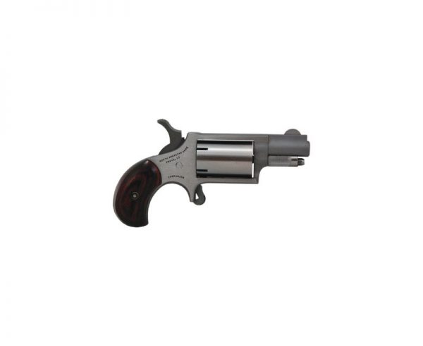 North American Arms Companion Cap & Ball Percussion Revolver Stainless Steel .22 1.125-inch 5 Rds