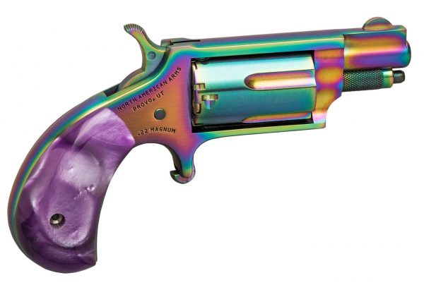 North American Arms TALO Magenta Magnum .22 WMR Mini Revolver 1.125" 5 RDs