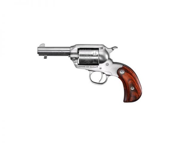 Ruger New Bearcat Shopkeeper Stainless / Wood .22 LR 3-inch 6Rd