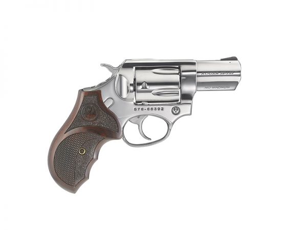 Ruger SP101 MATCH CHAMP Stainless / Altamont Checkered Hardwood 357MAG 2.25-inch 5rd Double / Single Action