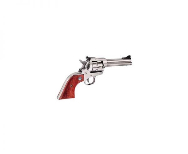 Ruger Single Six Convertible Stainless / Wood .22 LR / .22 Mag 4.625-inch 6Rds