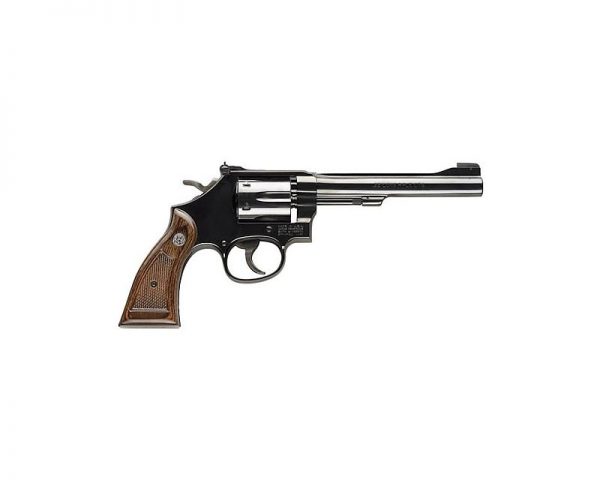 Smith and Wesson 17 Masterpiece .22LR 6-inch BL/WD