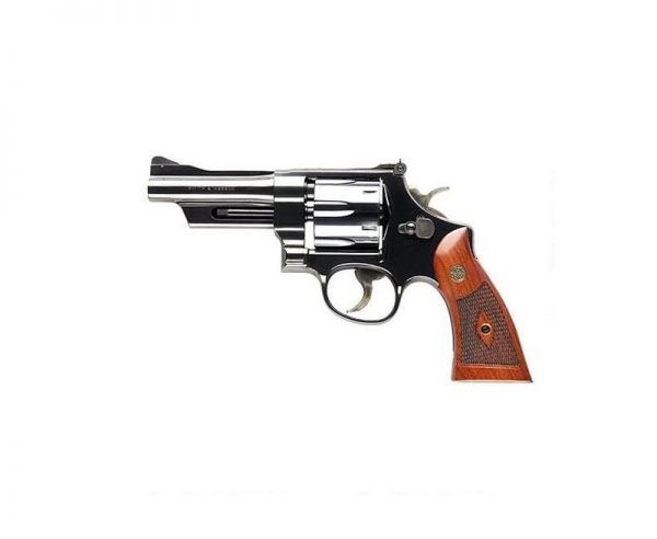 Smith & Wesson Blued Model 27 .357 Mag 4 Inch 6Rd with Walnut Grips