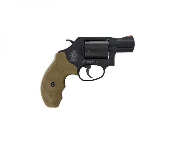 Smith and Wesson 360 Black / Flat Dark Earth .357 Mag 1.8-inch 5Rds