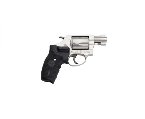 Smith and Wesson 637 Airweight .38Spl 1.875 In 5 Rds Stainless/Black