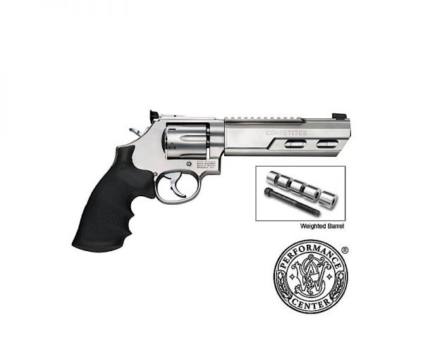 Smith and Wesson 686 Performance Center .357Mag 6-inch 6Rd Weighted Barrel Adjustable Rear Sights