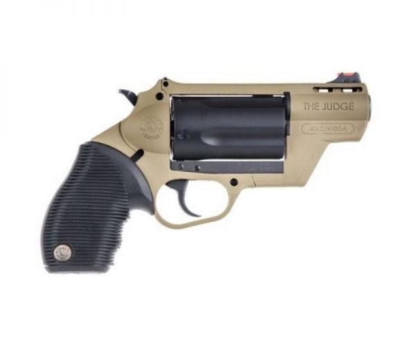 Taurus Judge Public Defender Flat Dark Earth .410 GA / .45 LC 5Rds