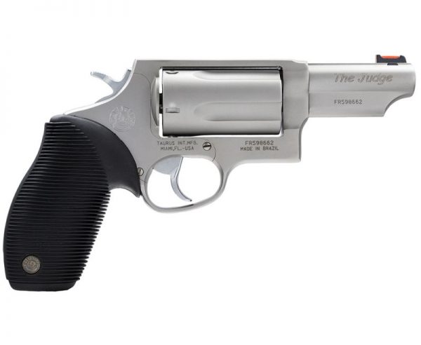 Taurus Judge Revolver Matte Stainless .410 GA / .45 LC 3-inch 5Rds