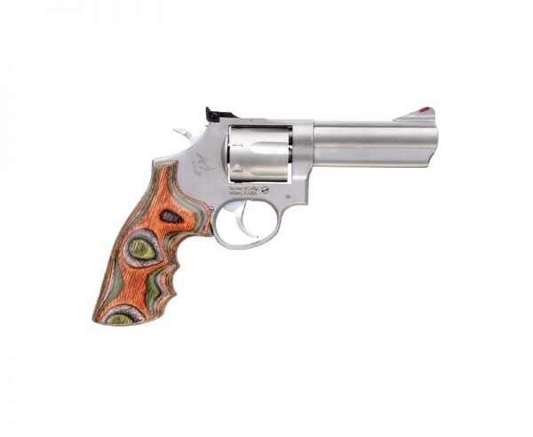 Taurus 66 Hogue Lamo Grips 357 Magnum 4" Stainless