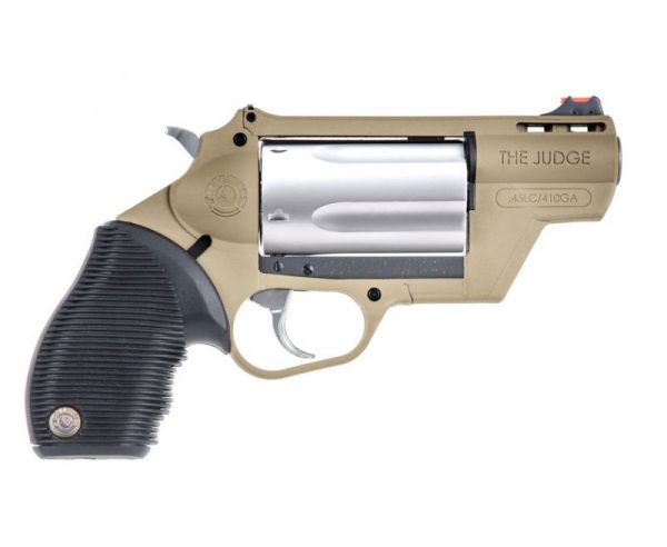 Taurus Public Defender Polymer Flat Dark Earth .45 Colt 2-inch 5Rds Stainless Cylinder