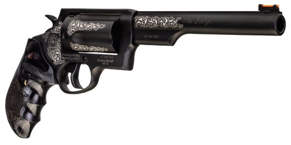 Taurus The Judge Engraved 410/45LC BL 5Rds 6.5-inch