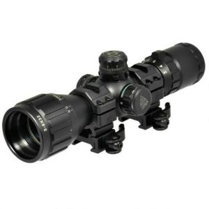 Leapers UTG 1″ BugBuster Scope AO Mil-dot Reticle with QD Rings