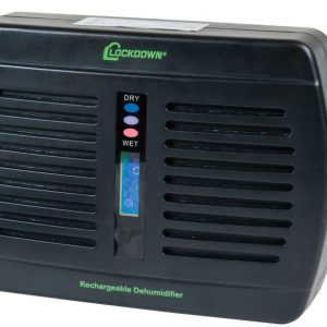 Lockdown Rechargeable Dehumidifier 4.25 “H x 1.75″ W x 5.87” L