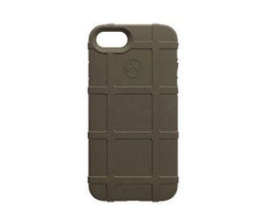Magpul Field Case Apple iPhone 7 Flexible Thermoplastic Elastomer With PMAG Style Ribs For Grip OD Green