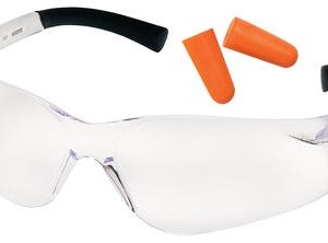 Pyramex Safety Products PYS2510SDP Ztek Glass/Ear Plug Combo
