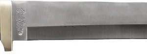 Schrade Uncle Henry Bowie Fixed Knife Stag – 10″ Plain Clip Point Blade