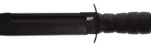 Smith and Wesson M&P Ultimate Survival Fixed Knife – 7″ Plain Black Clip Point Blade