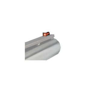 Truglo Long Bead Front Shotgun Sight Black with Red Fiber Optic Fits Mossberg with 5-40 Base