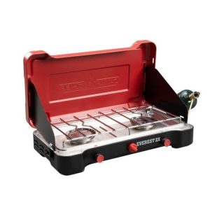 Camp Chef Everest 2X Mountain Series Two-Burner Cooking System Red
