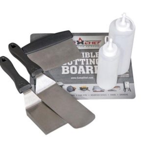 Camp Chef Professional Griddle Tool Set Stainless