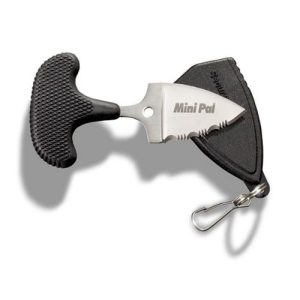Cold Steel Mini Pal Push Knife – 1″ Serrated Dagger Blade