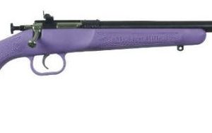 Crickett KSA Model 306 Youth Purple Synthetic .22 LR 16.125-Inch Blued