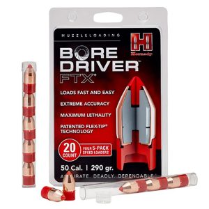 Hornady Bore Driver FTX .50 Caliber 290-Grain 20-Rounds FTX