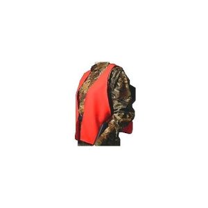 Hunters Specialties 02000 Super Quiet Orange Safety Vest