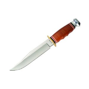 Ka-Bar 1236 Bowie Leather Handle