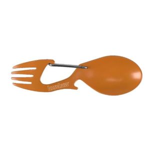 Kershaw Ration Fork & Spoon Orange-Clam