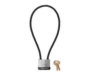 Master Lock Armored Cable Black Keyed Alike 14″