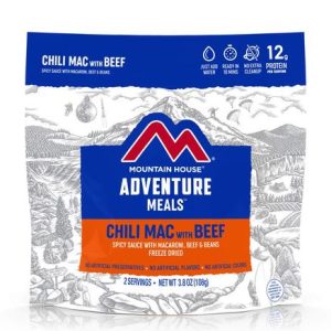 Mountain House Adventure Meals Freeze Dried Chili Mac with Beef