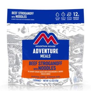 Mountain House Adventure Meals Freeze Dried Beef Stroganoff