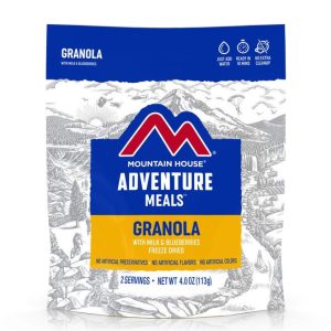 Mountain House Granola with Milk and Blueberries 4oz