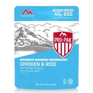 Mountain House Pro-Pak Food Freeze Dried Chicken & Rice