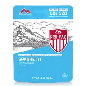 Mountain House Pro-Pak Food Freeze Dried Spaghetti with Meat Sauce