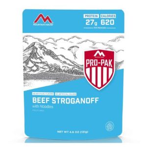 Mountain House Pro-Pak Food Freeze Dried Beef Stroganoff