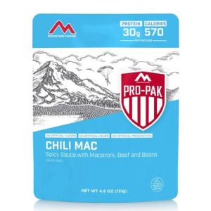 Mountain House Pro-Pak Food Freeze Dried Chili Mac with Beef