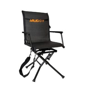 Muddy Swivel-Ease Folding Ground Seat with Flex Tek Seat 360 degree Pivot