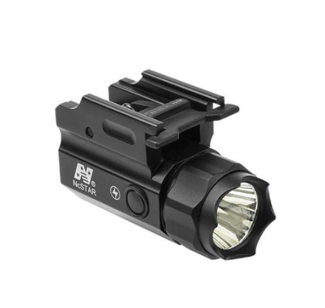 Forgotten Flashlight NC Star Black LED Compact Flashlight 150 Lumen – Forgotten Weapons USA