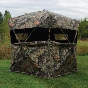 Rhino Blinds R-600 Three Person Blind Mossy Oak Break Up